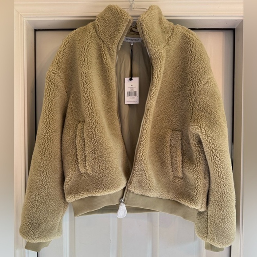 NWT - WeWoreWhat - Teddy Jacket - XL